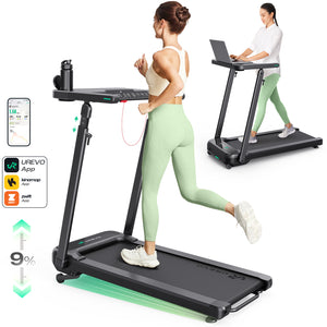UREVO Foldi 3S Smart Autoinclined running treadmill Black