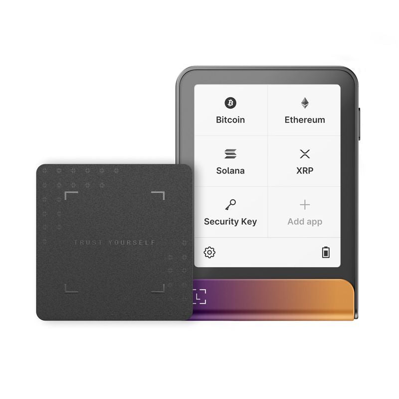Ledger Flex Ferro Fuchsia Crypto Hardware Wallet with Recovery Key