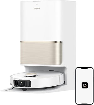 Dreame L50 Pro Ultra robotski usisavač bijele boje