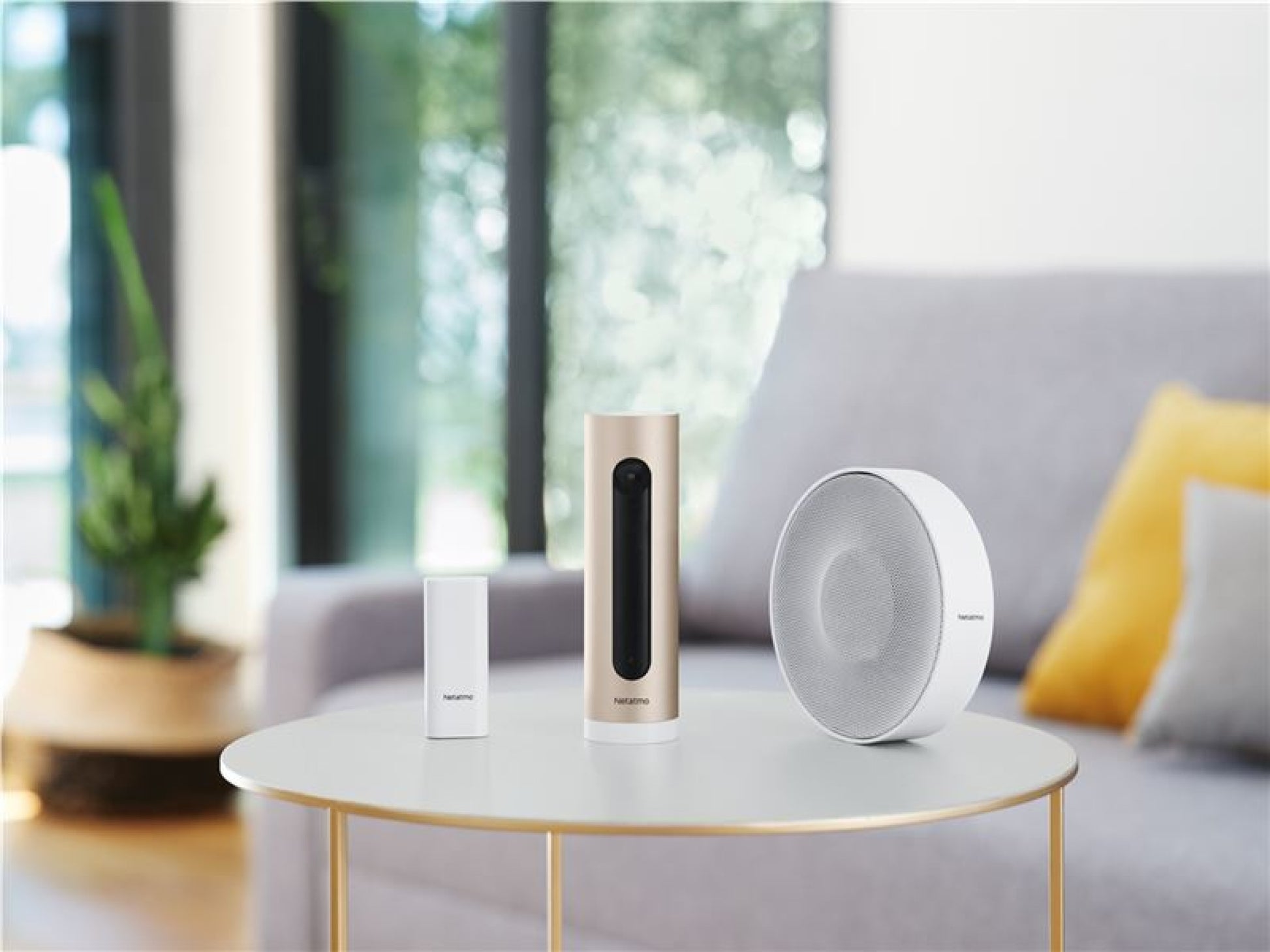 Netatmo Smart Alarm System - Indoor Camera + Sirena Senzori Za Vrata I Prozore Nadzorna Kamera
