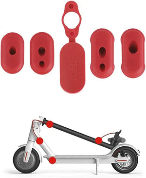 Gumene kape kablova i punjača za Xiaomi romobile - crvene boje