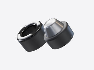 Therabody TheraFace Hot & Cold Rings Black