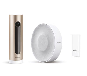 Netatmo Smart Alarm System - Indoor Camera + Sirena Senzori Za Vrata I Prozore Nadzorna Kamera