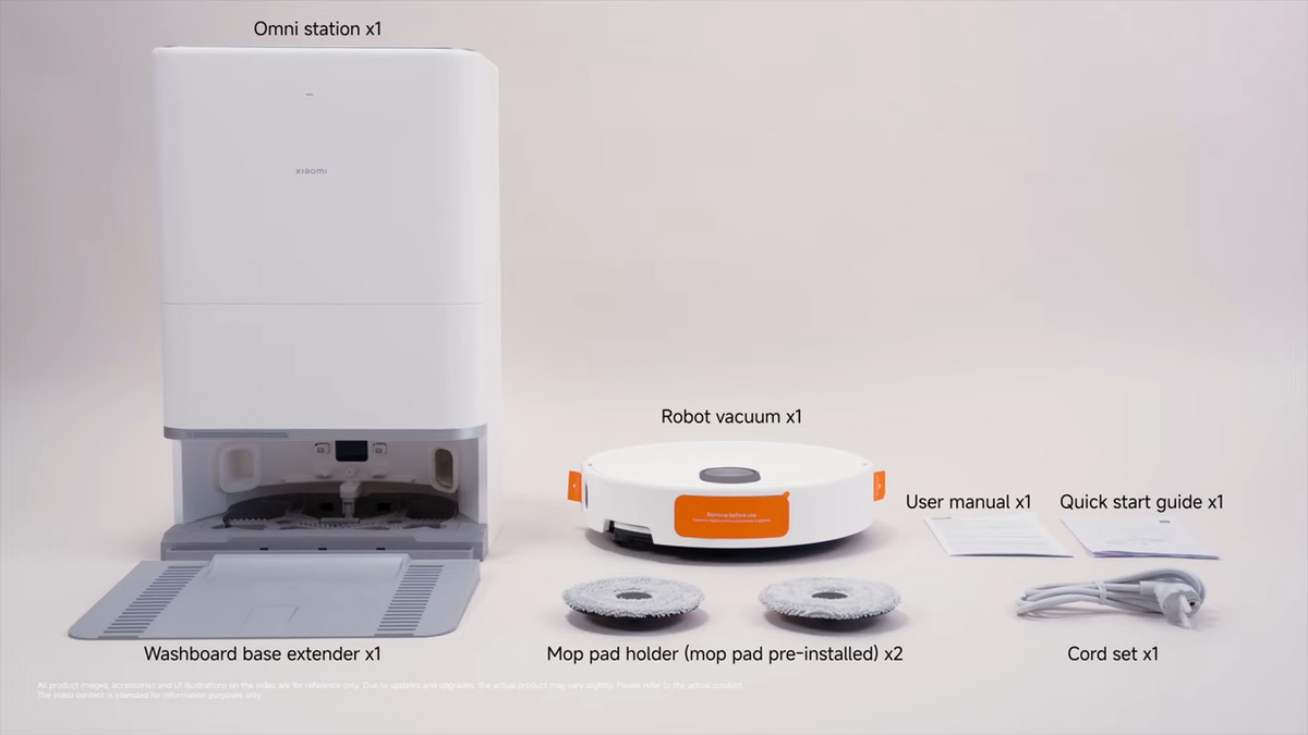 Xiaomi Robot Vacuum 5 Pro - Pametni robotski usisavač - Paket