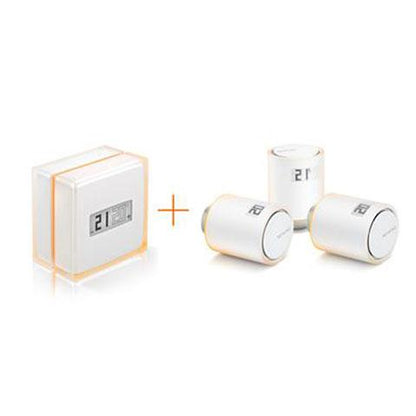 Netatmo Pametni Termostat i 3 radijatorska termostata