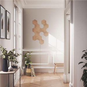 Nanoleaf Elements Hexagons Wood Look Starter Kit 13 pack
