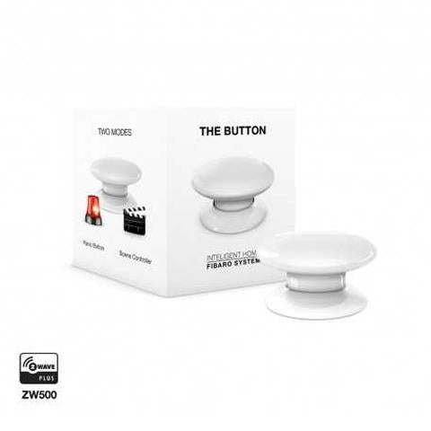 Fibaro The Button bežični prekidač bijele boje Z-Wave