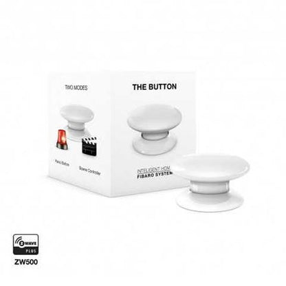 Fibaro The Button bežični prekidač bijele boje Z-Wave